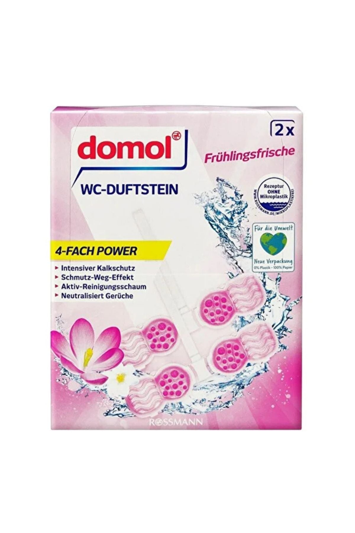 WC Kokusu Klozet Blok Bahar Tazeliği 96gr