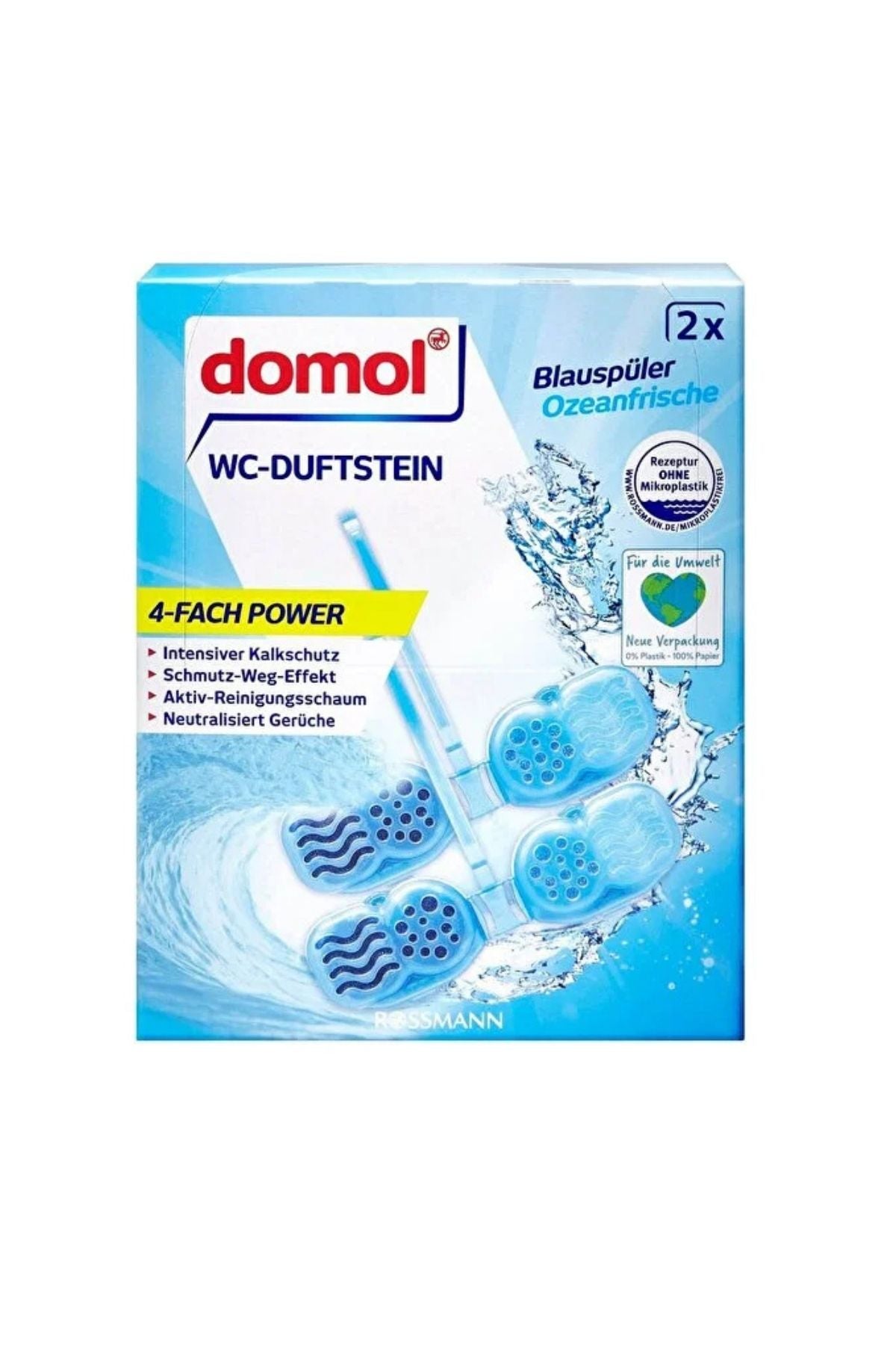 WC Kokusu Klozet Blok Mavi Okyanus Ferahlığı 96 gr