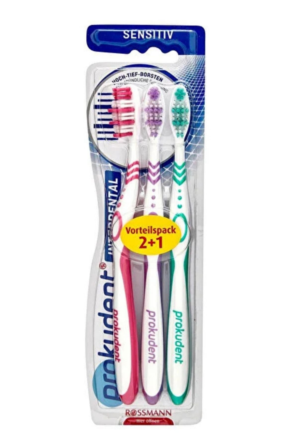 Diş Fırçası Yumuşak 3'lü