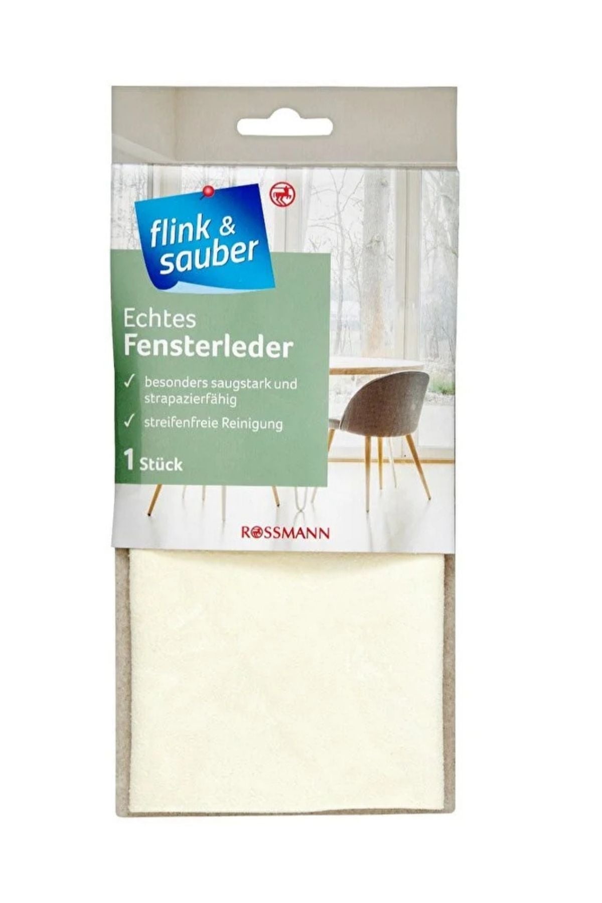 Cam ve Araba Bezi Gerçek Deri 1 Adet