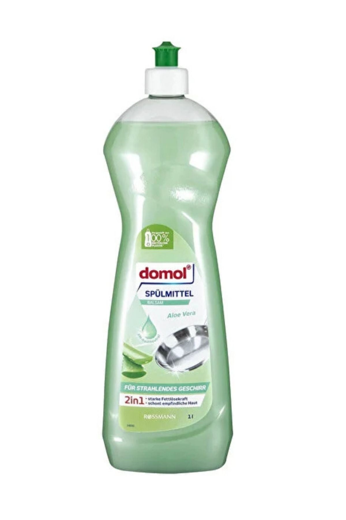 Bulaşık Deterjanı, Balsam Aloa Veralı, Yüksek Yağ Çözme Gücü, Elde Yıkama 1000 ml