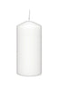 Silindir Mum Beyaz, 120x60 mm