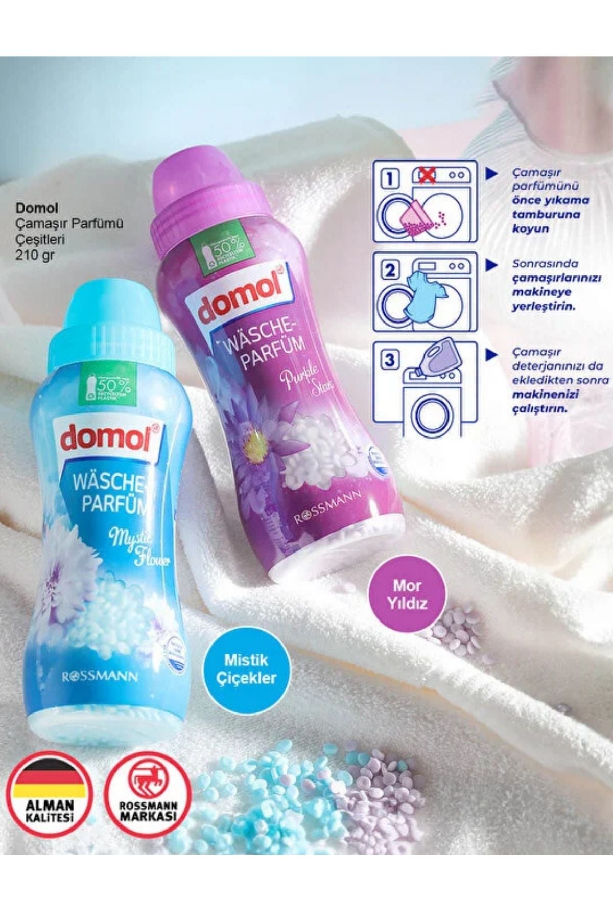 Çamaşır Parfümü Purple Stars 210 gr