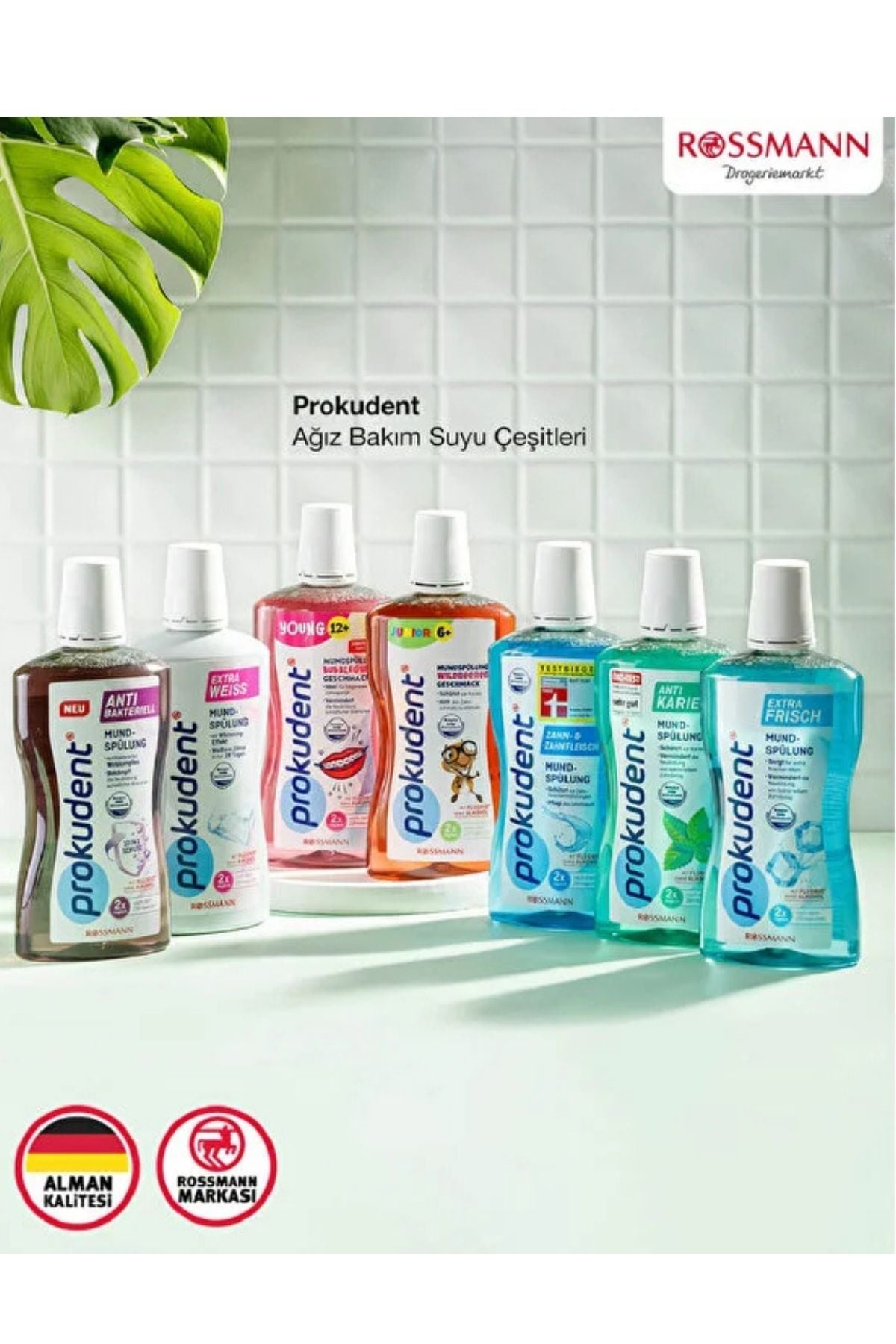 Ağız Bakım Suyu Diş ve Diş Eti Bakımına Özel 500 ml