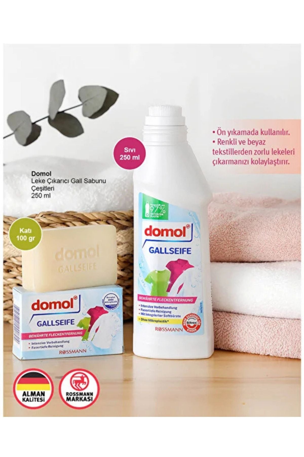 Leke Çıkarıcı Gall Sıvı Sabun 250 ml
