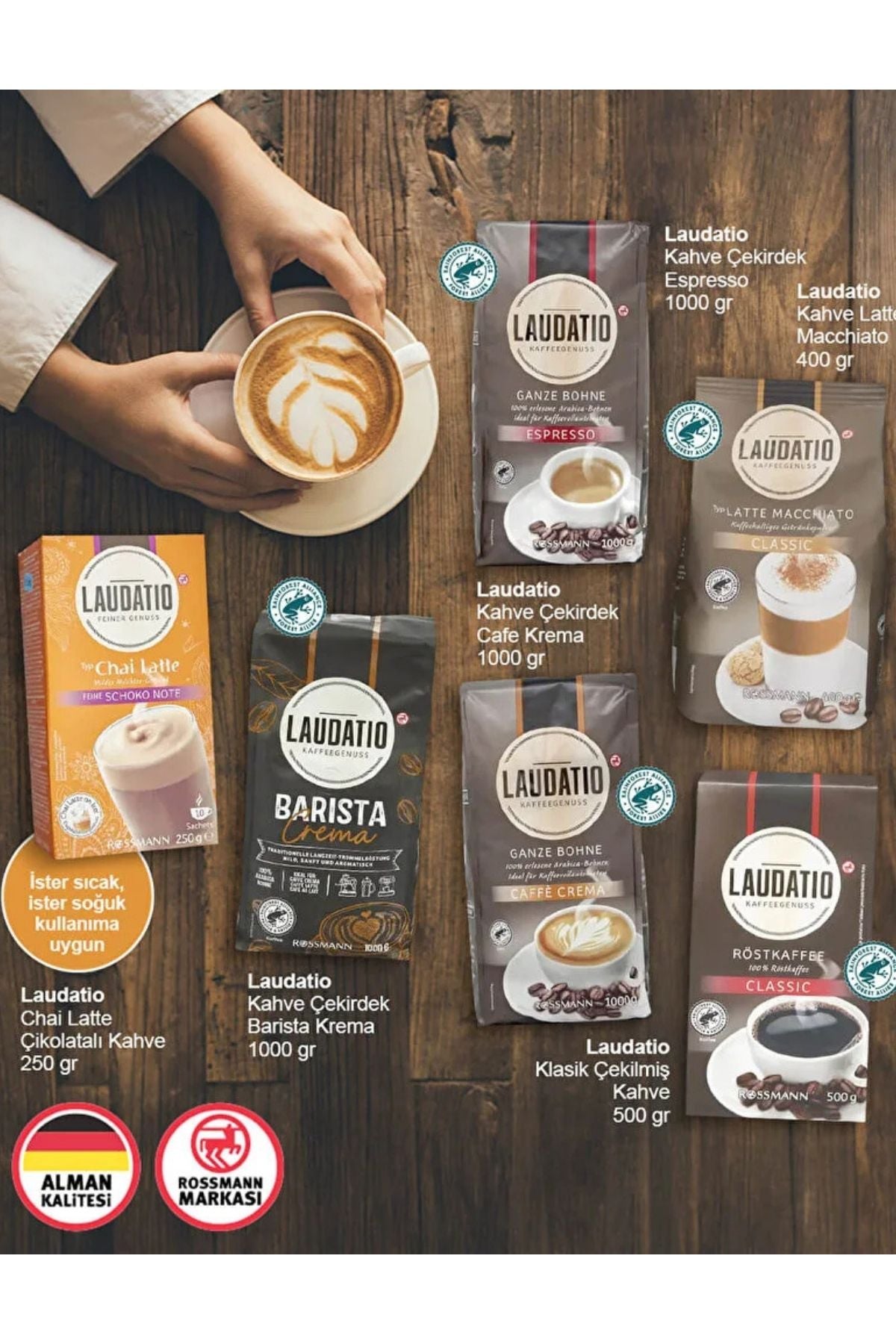 Kahve Chai Latte Çikolatalı 250 Gr