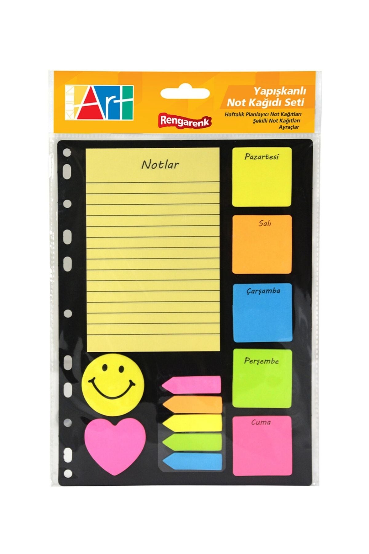 Yapışkanlı Not Kağıdı Seti