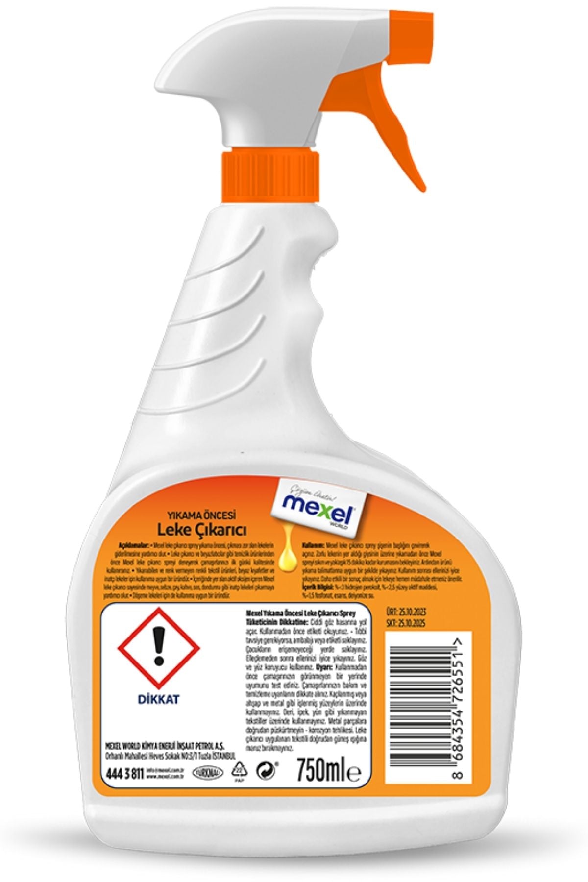 Yıkama Öncesi Oxi Leke Çıkarıcı Sprey Kar Çiçeği Kokulu 750 Ml