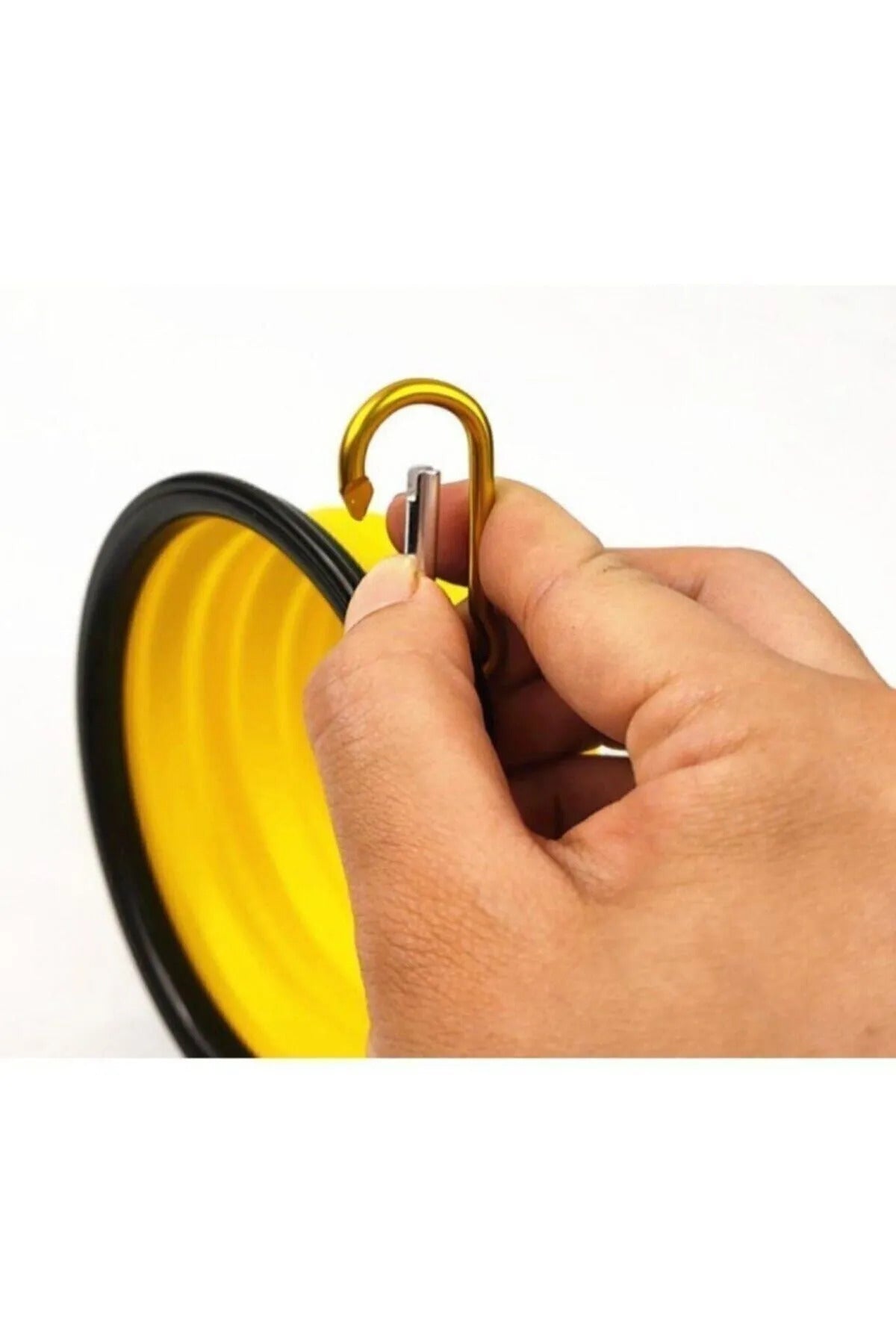 Evcil Hayvan Katlanabilir Taşınabilir Kedi Köpek Mama Su Kabı