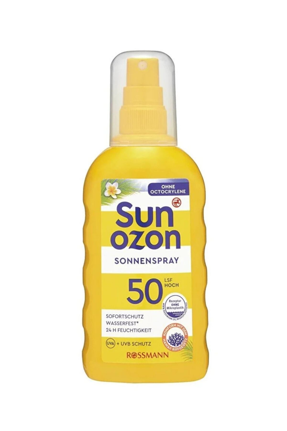 Güneş Koruyucu Sprey 50SPF Hassas Cilt 200 Ml