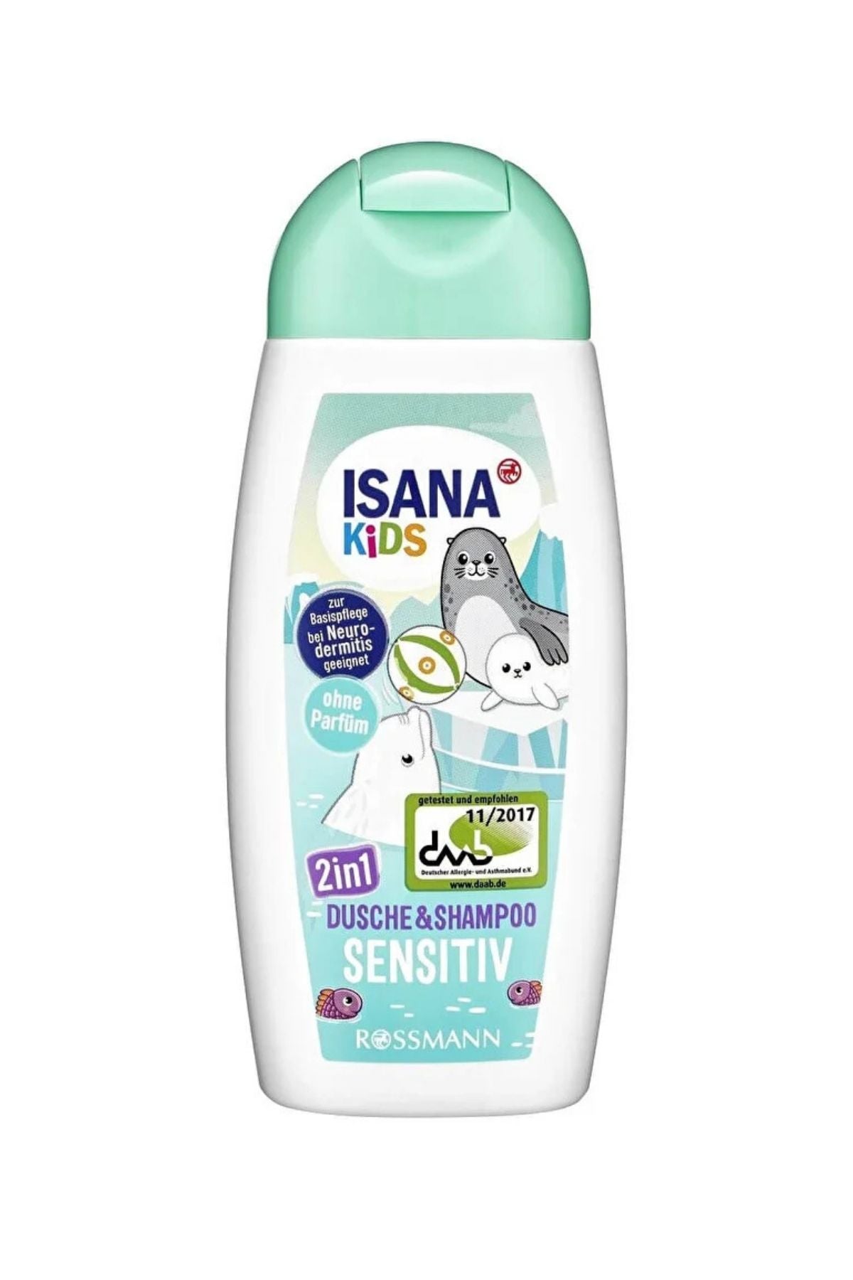 Şampuan ve Duş Jeli 2'si Bir Arada, Çok Hassas Cilt 200 Ml