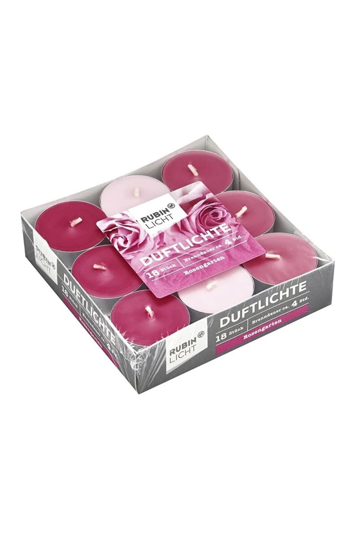 Tealight Gül Bahçesi 18'Li