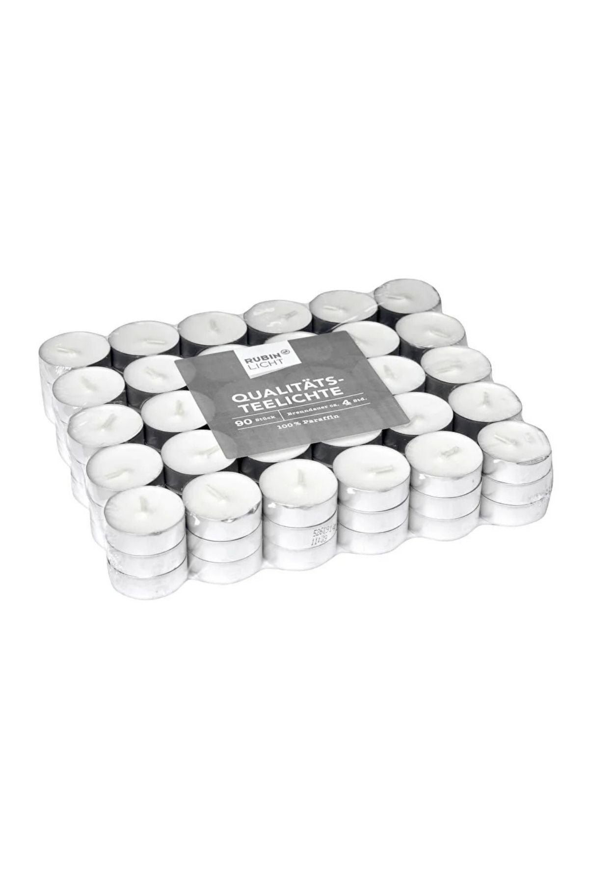 Tealight Mum Beyaz, 4 Saat 90'Lı