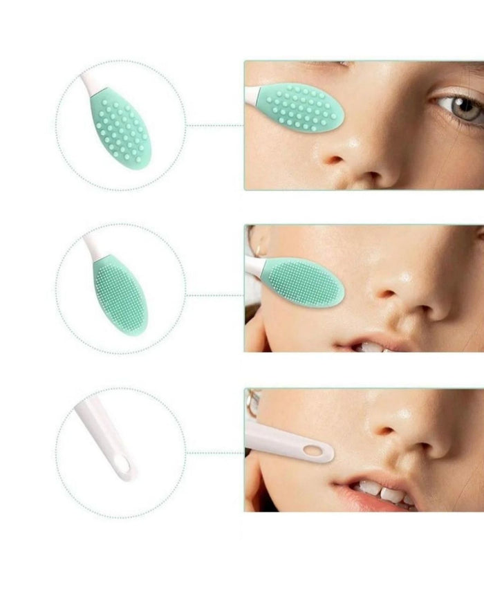 Cilt Ve Yüz Temizleyici Siyah Nokta ve Dudak Peeling Fırçası ürün ana görseli