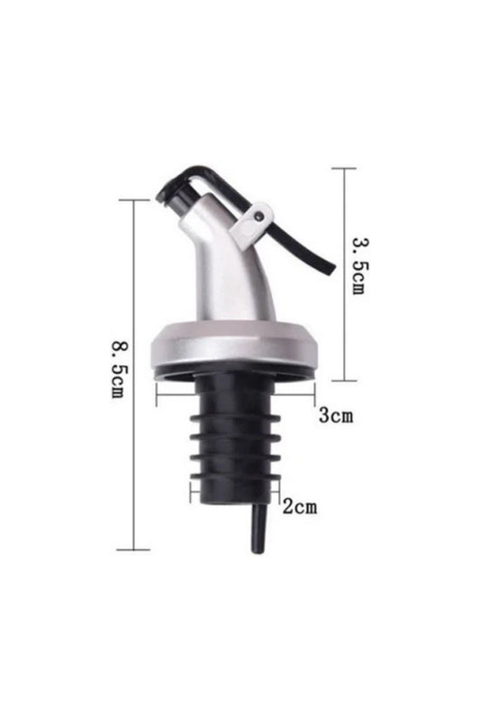 Kapaklı Şişe Ucu Servis Aparatı Damlalık Yağdanlık 1 Adet
