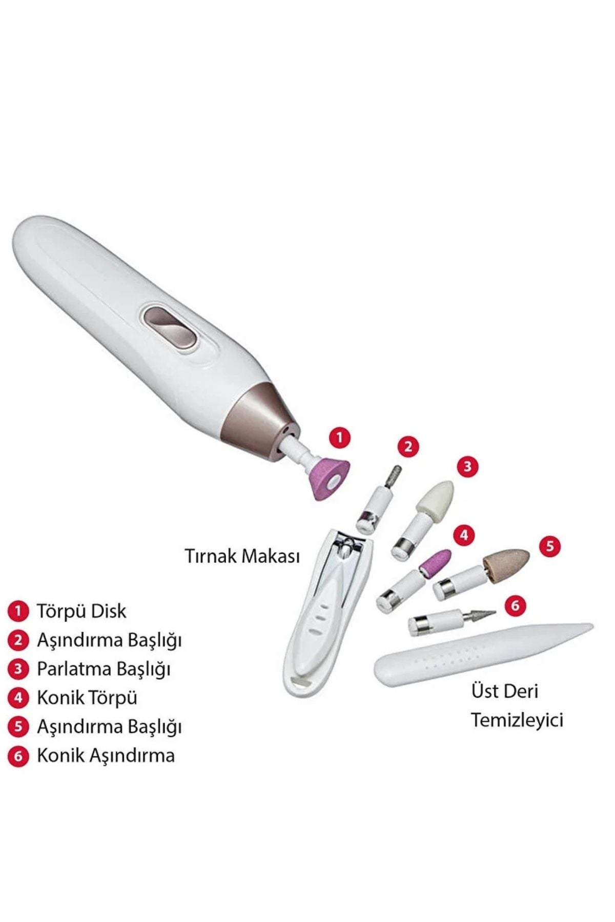 Best Basics Manikür ve Pedikür Seti Rose Gold