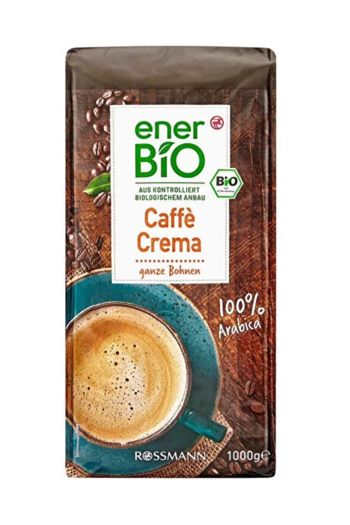 Organik Kahve Çekirdek Crema 1000 Gr Ürün ana görseli