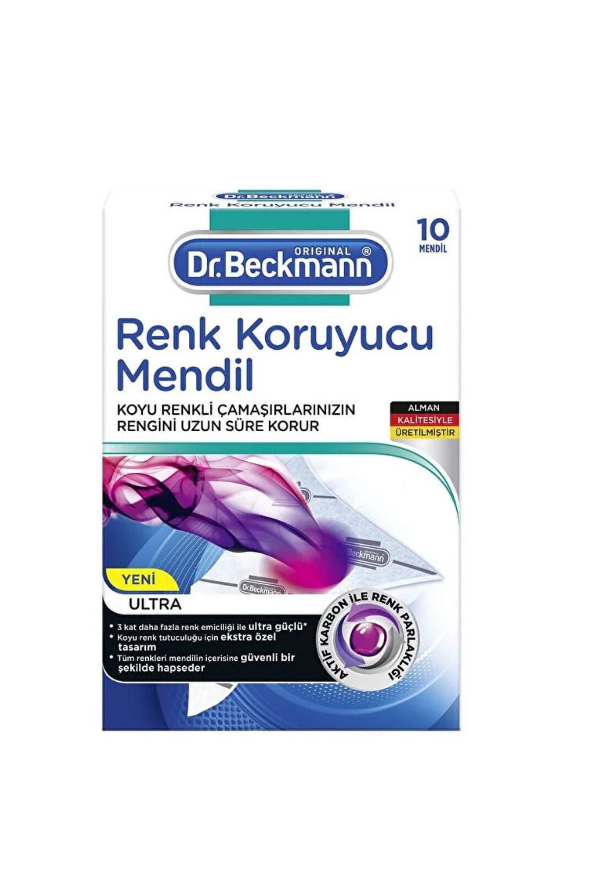Renk Koruyucu Mendil 10'lu Ürün ana görseli
