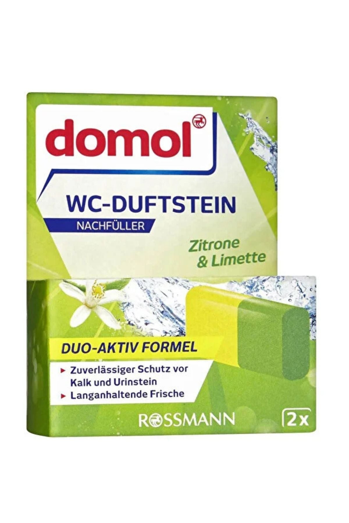 WC Kokusu Klozet Blok Yedek Limon 2 x 40 gr Ürün ana görseli
