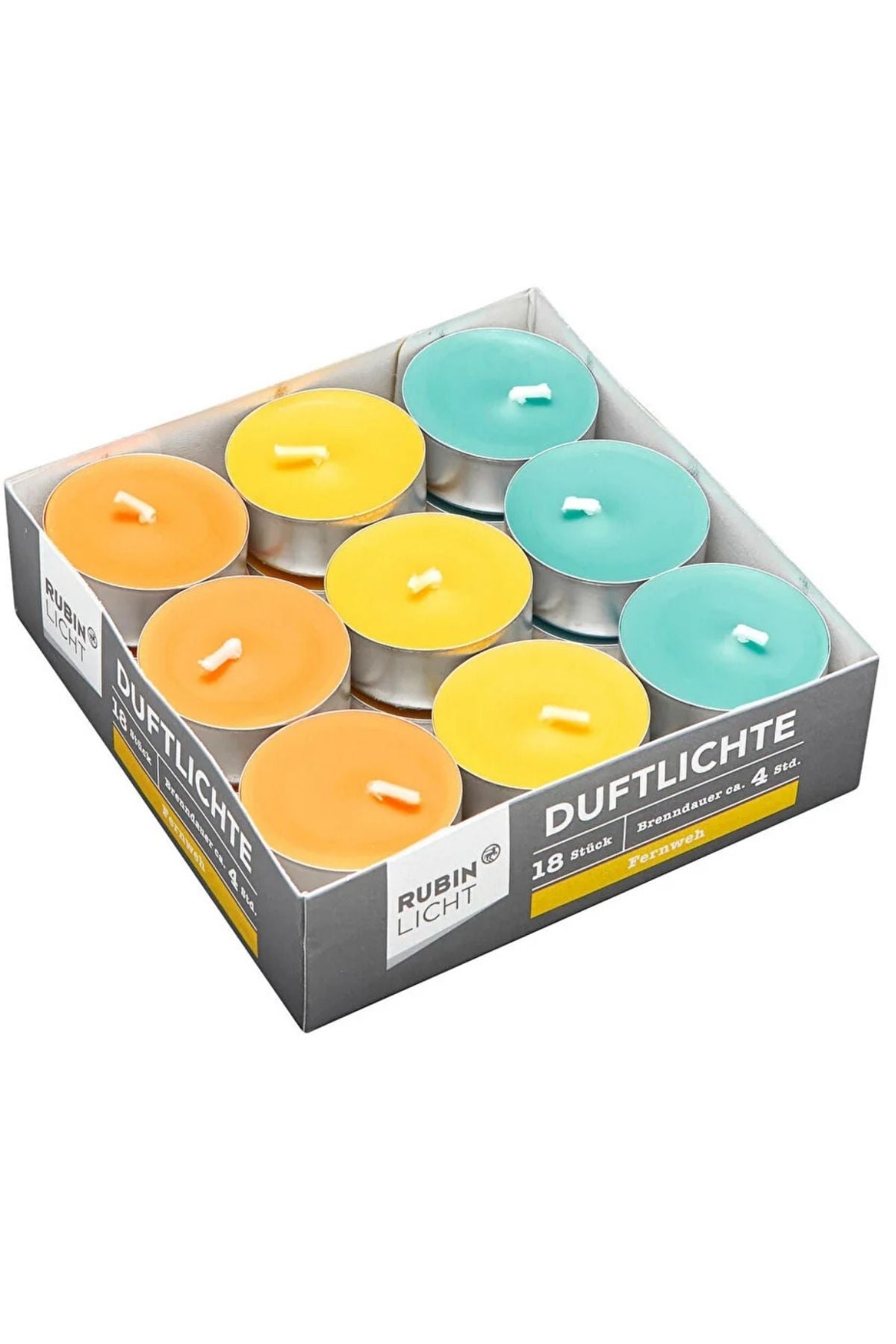 Tealight Kokulu Mum Uzak Diyarlar 12'Li Ürün ana görseli