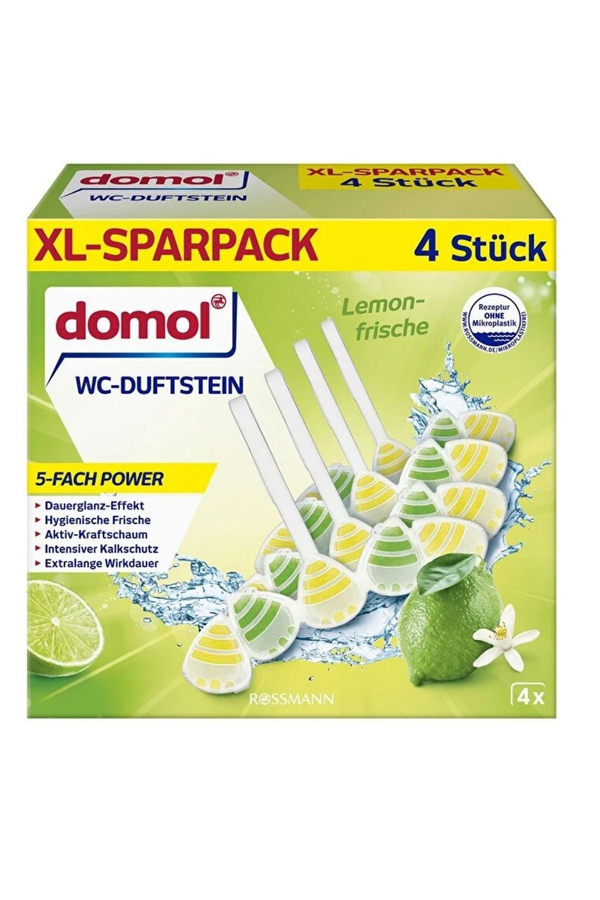 Wc Kokusu Blok Limon Power 4x55 Gr Ürün ana görseli