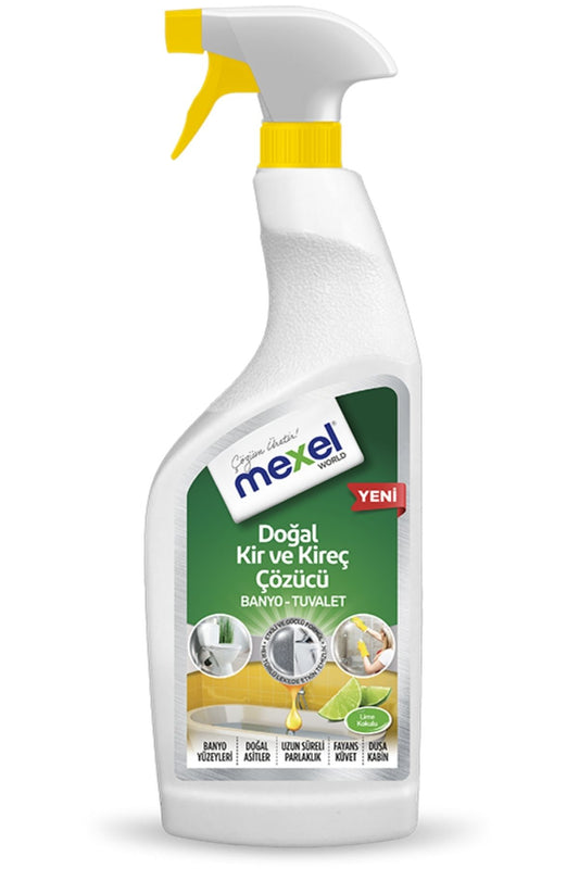 Doğal Banyo Tuvalet Kir Ve Kireç Çözücü Lime Kokulu 750 Ml