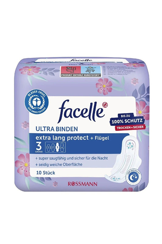 Ped Ultra Gece Koruma Kanatlı 10'Lu