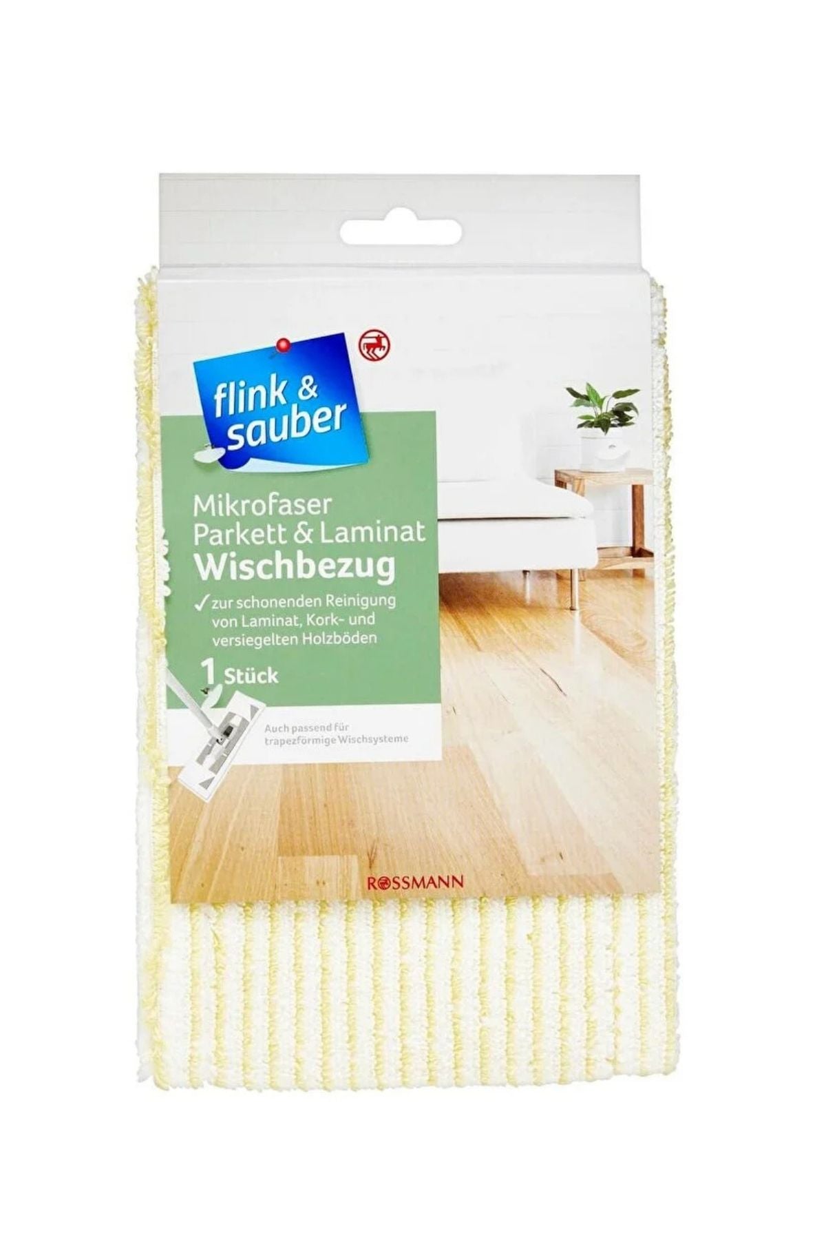 Mikrofiber Mop Kılıfı Laminat ve Parke İçin Ürün ana görseli