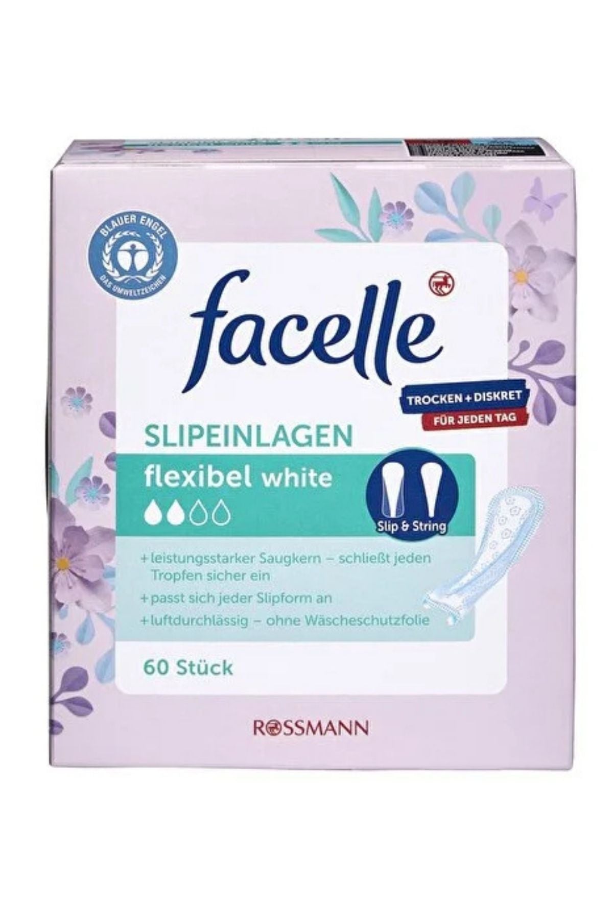 Günlük Ped String Slip Beyaz 60'lı