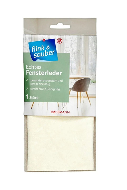 Cam ve Araba Bezi Gerçek Deri 1 Adet