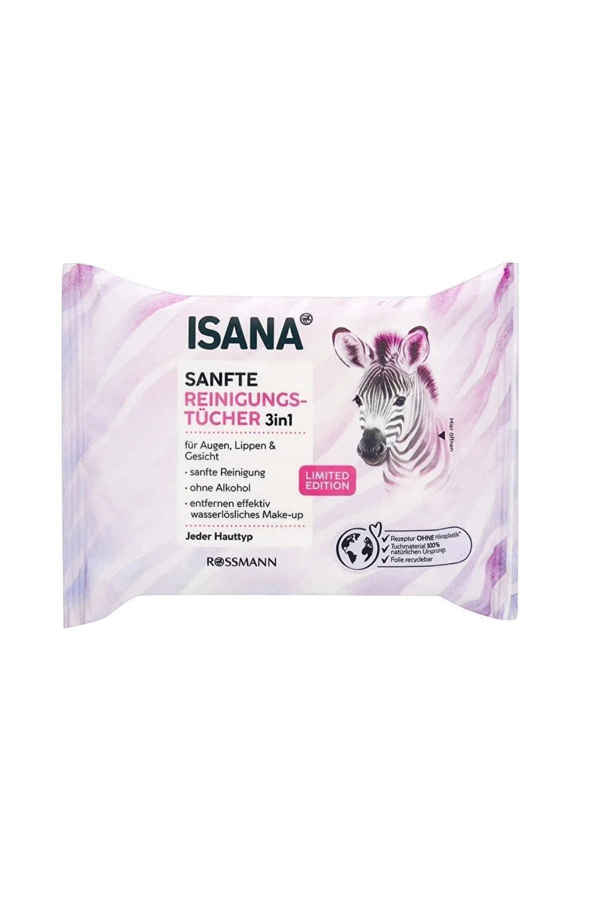 Yüz Temizleme Mendili Limited Edition 3'in1 25'Li