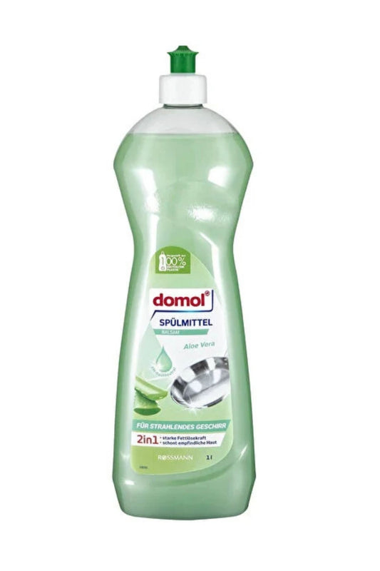 Bulaşık Deterjanı, Balsam Aloa Veralı, Yüksek Yağ Çözme Gücü, Elde Yıkama 1000 ml