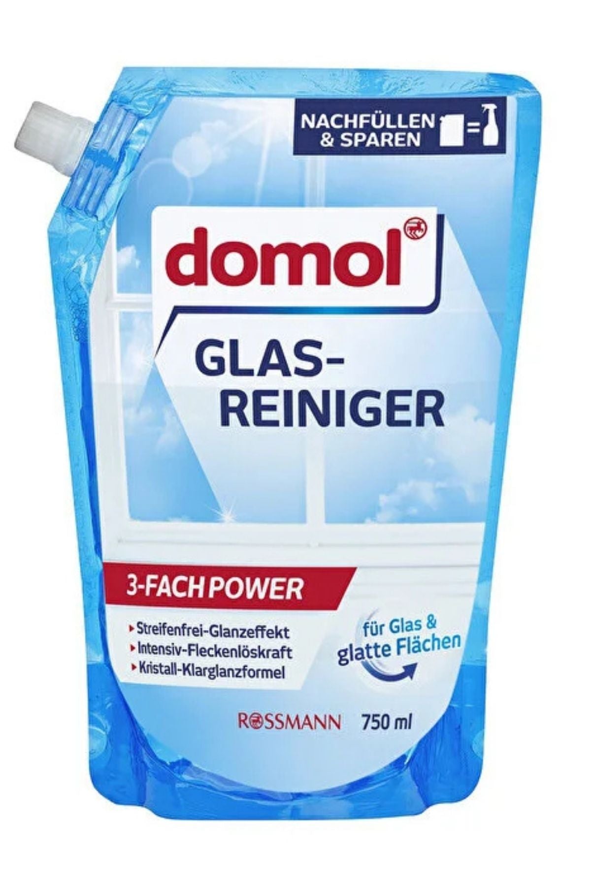 Yüzey Temizleyici Cam Yedek Ambalaj 750 ml