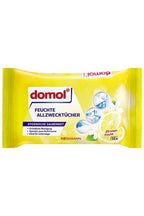 Islak Yüzey Temizleme Mendili Limon Kokulu 50'li