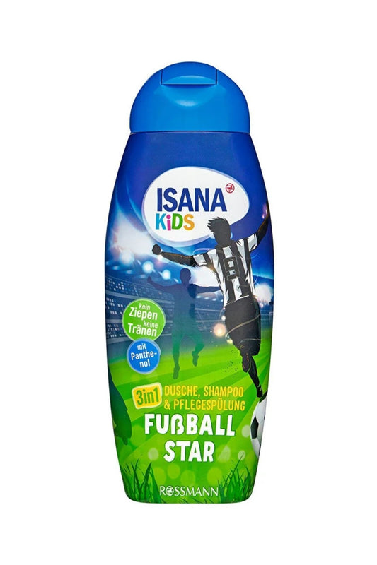 Duş Jeli ve Şampuan 3'ü 1 Arada Futbol Starı Meyvemsi 300 Ml