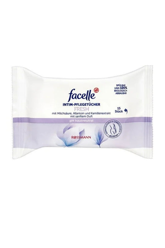 Dış Genital Bölge Bakım Mendilleri 15 Adet