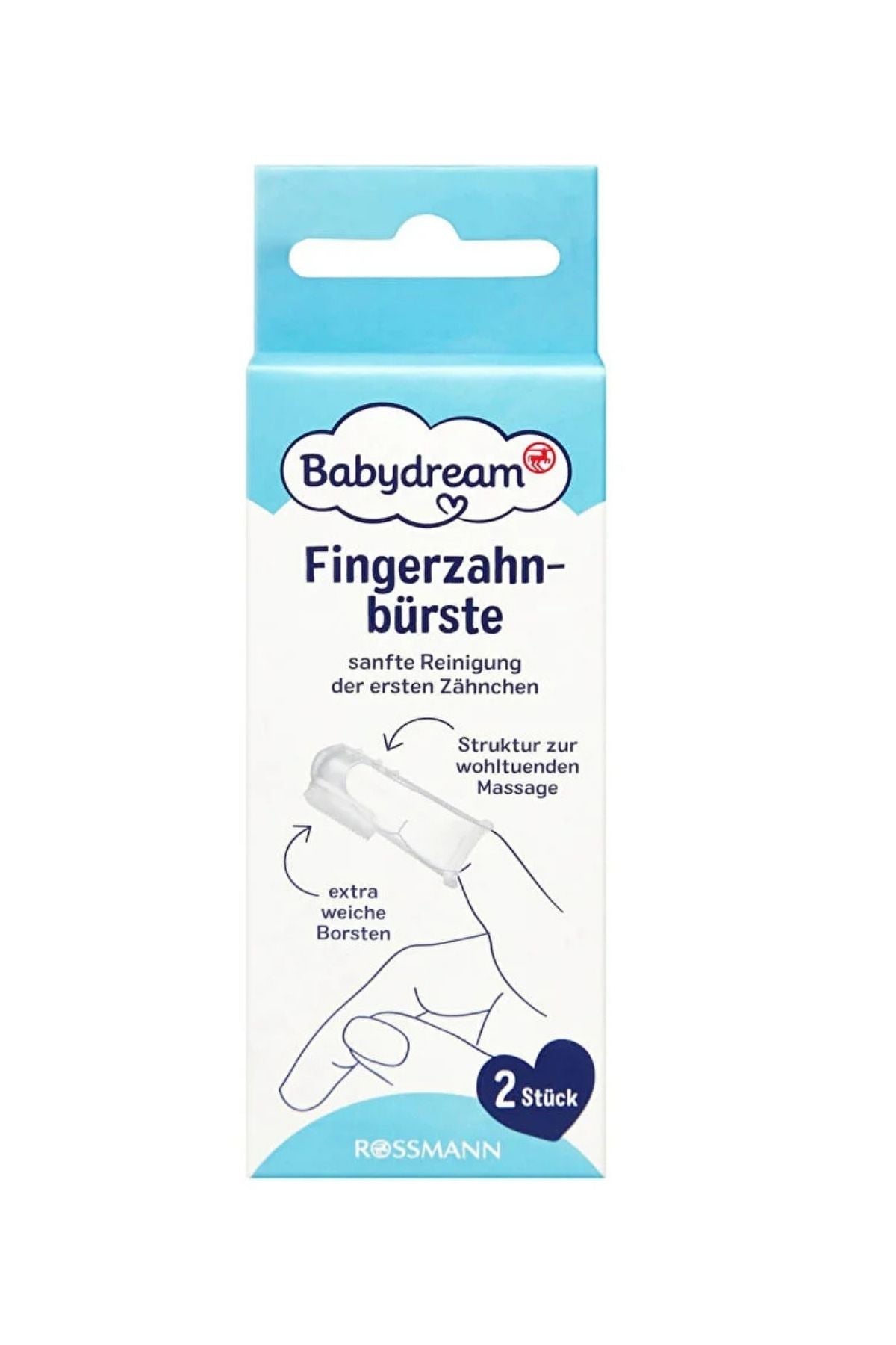 Bebek Parmak Diş Fırçası 2 Adet Ürün ana görseli