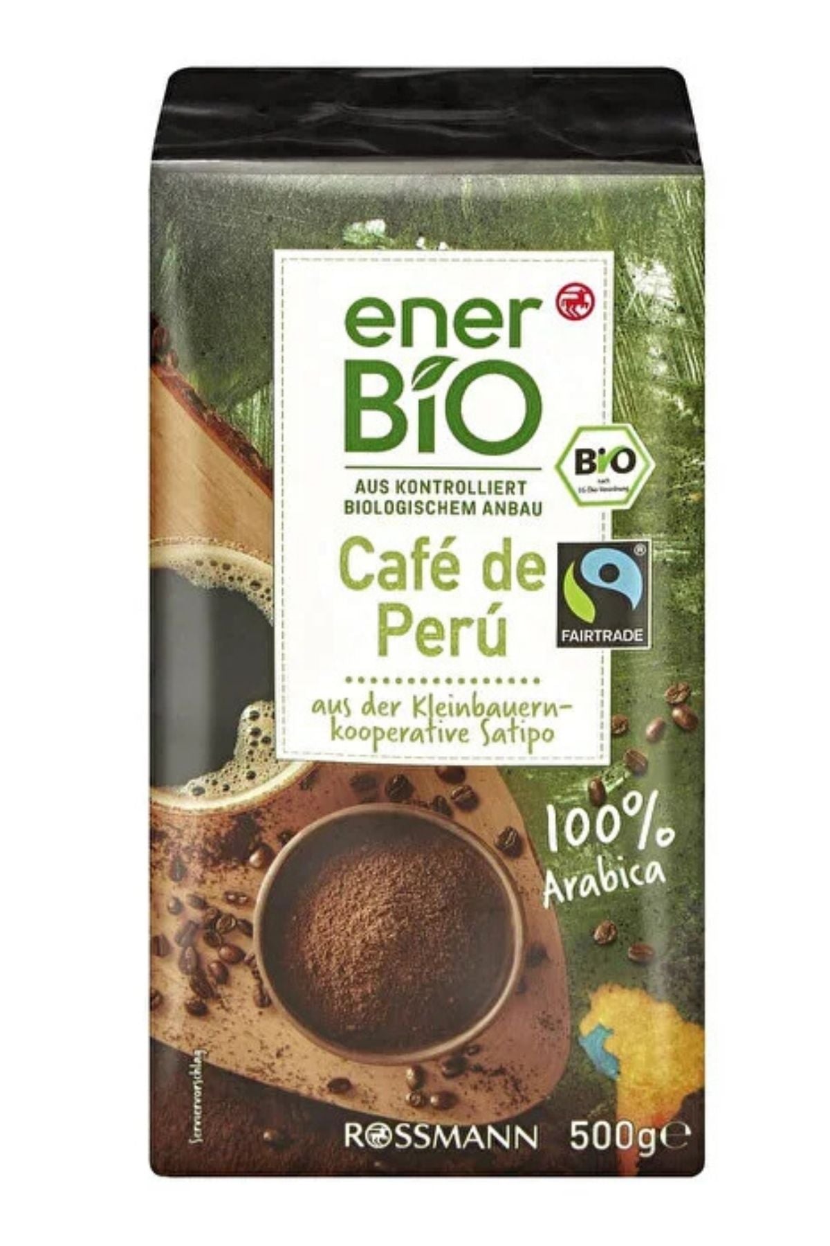 Organik Kahve Café de Perú Öğütülmüş Arabica 500 Gr Ürün ana görseli