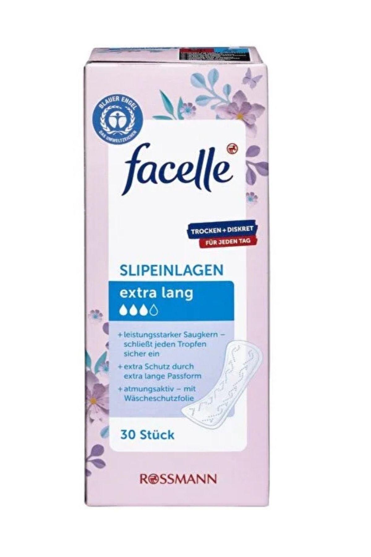 Günlük Ped Slip Ekstra Uzun 30 Adet