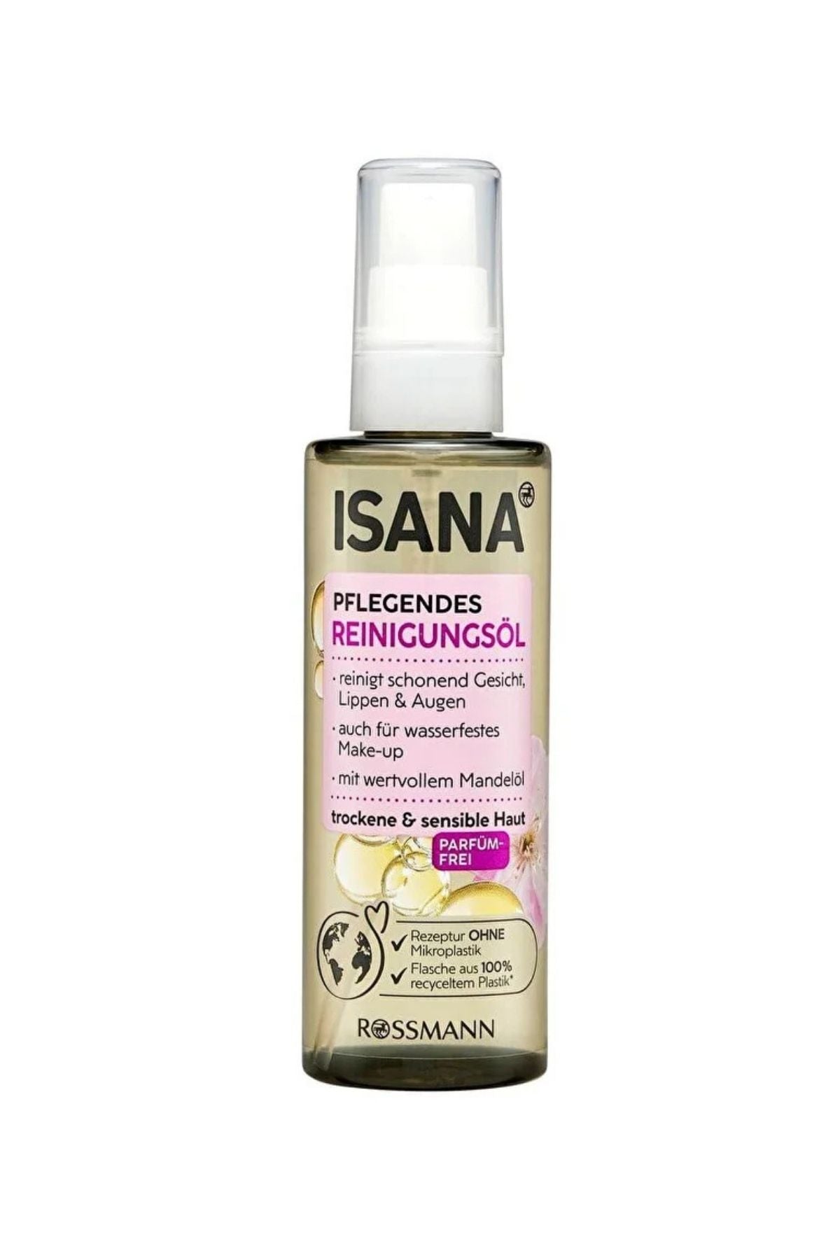 Yüz Temizleme Yağı Parfümsüz Kuru ve Hassas Ciltler İçin 100 Ml