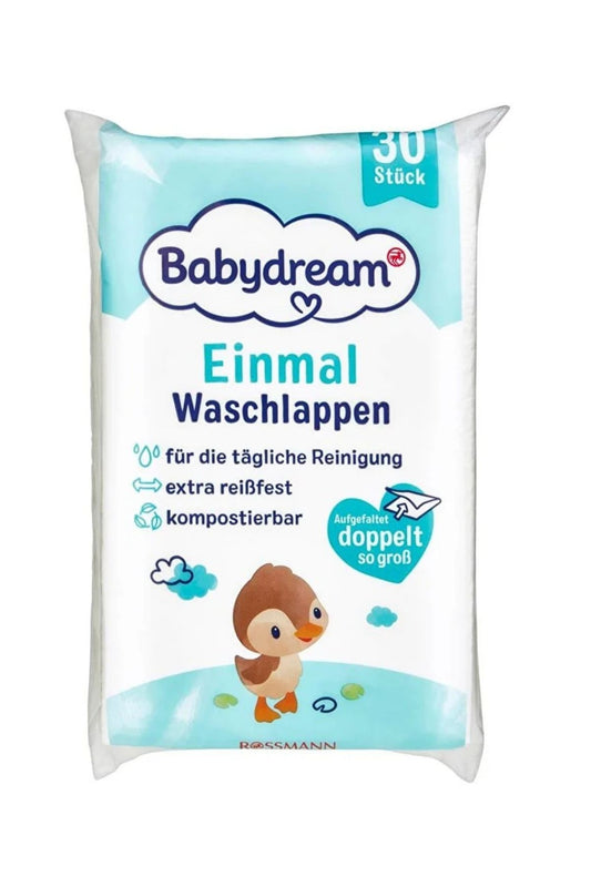 Bebek Yıkama Bezi Tek Kullanımlık 30 Adet