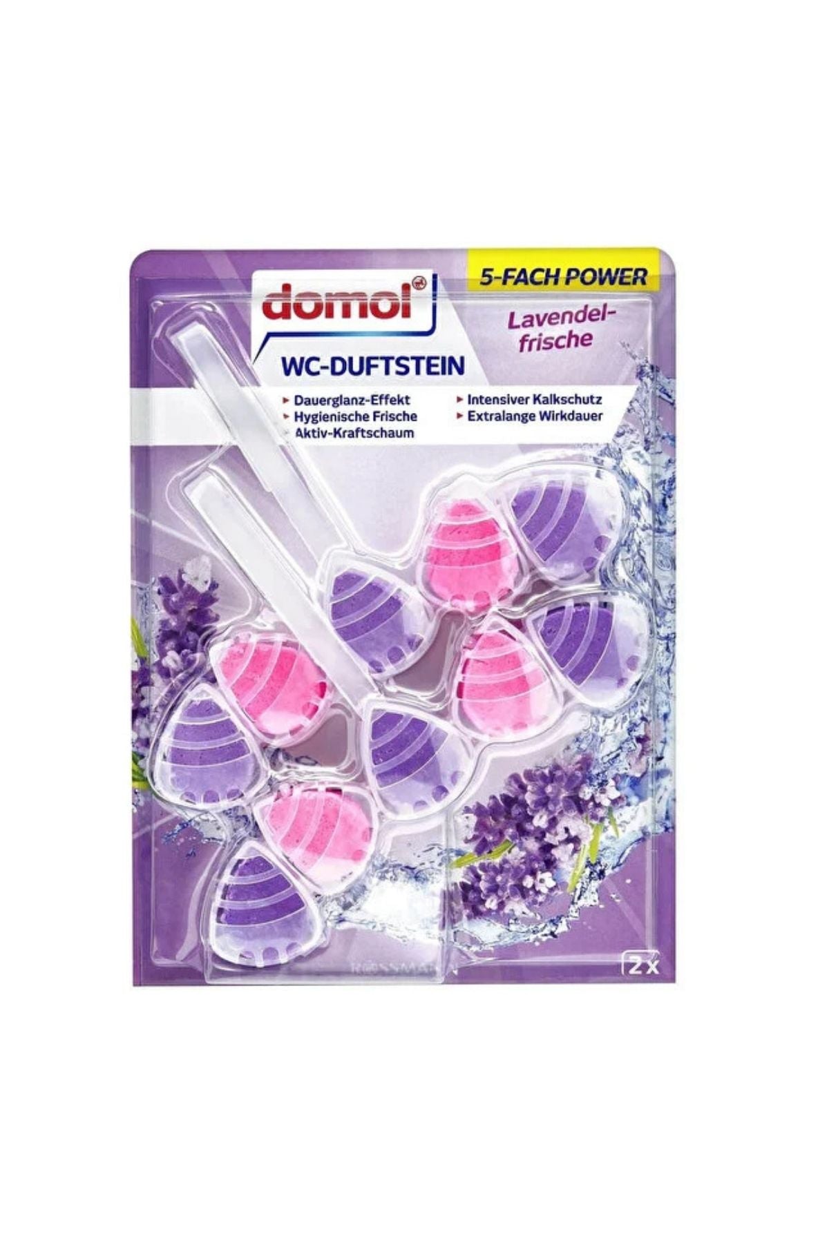 WC Kokusu Klozet Blok Lavanta 2 x 55 gr Ürün ana görseli