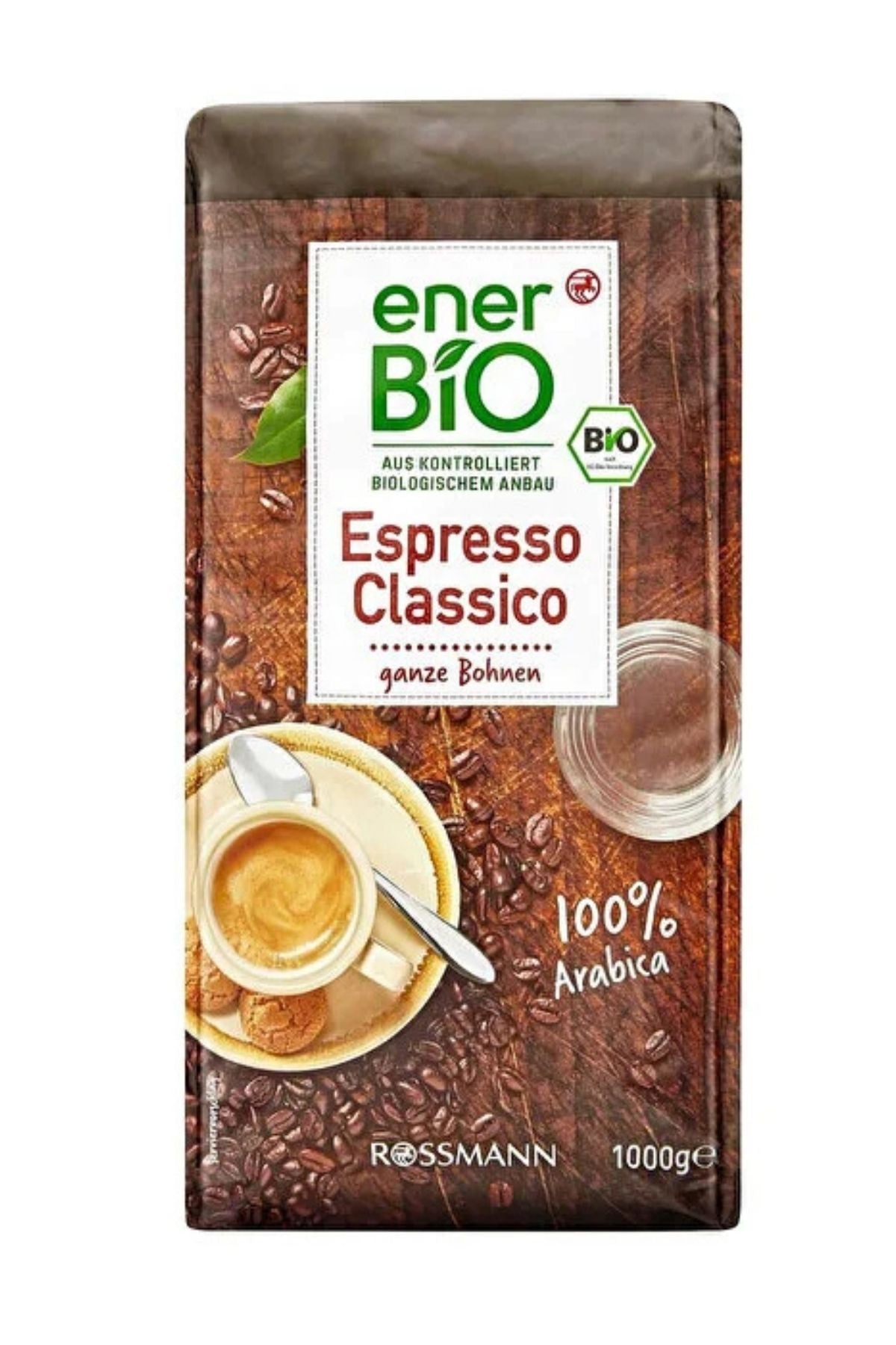 Organik Kahve Arabica Çekirdek Espresso 1000 Gr Ürün ana görseli