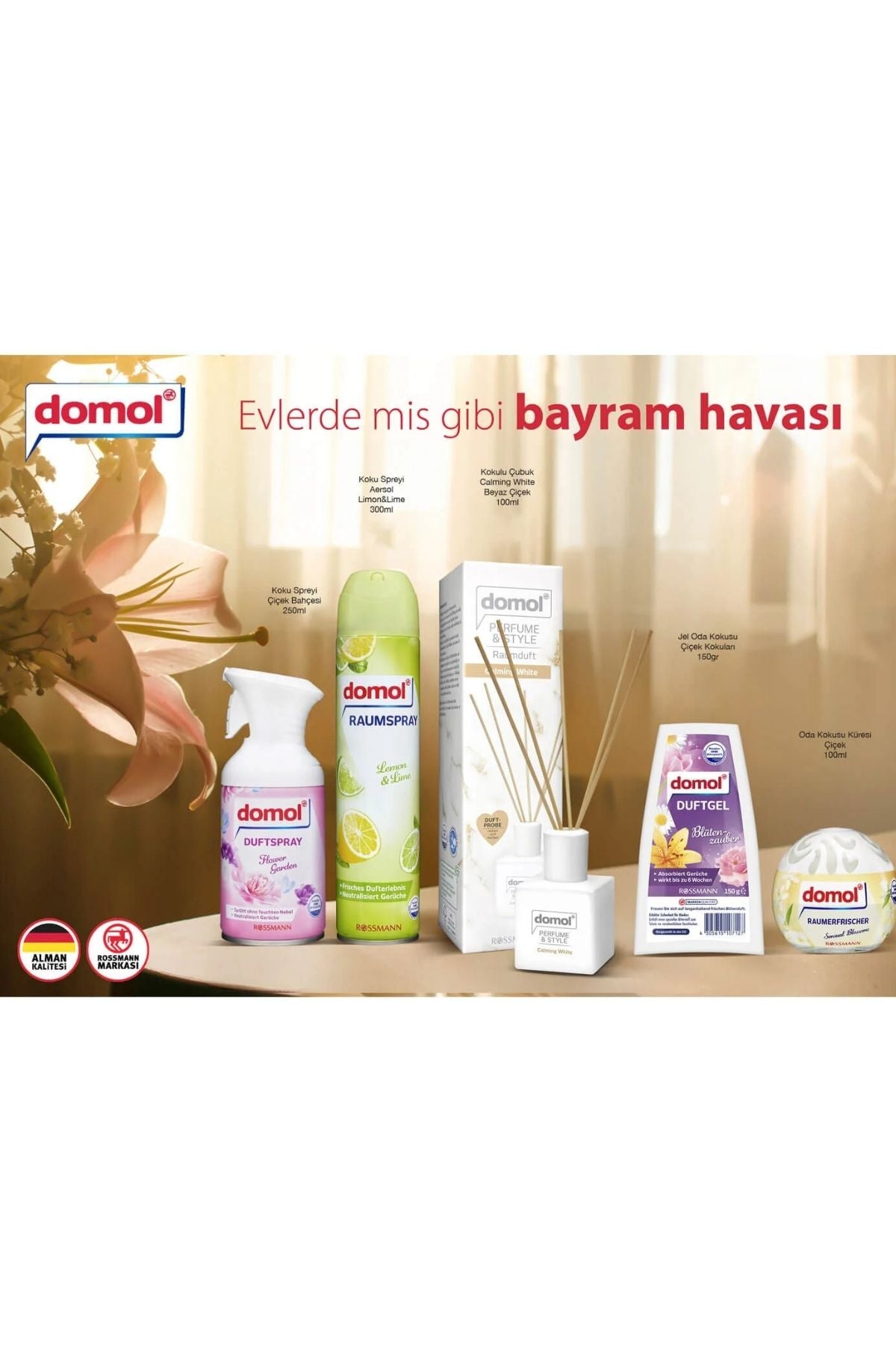 Jel Oda Kokusu Çiçek Kokuları 150 gr