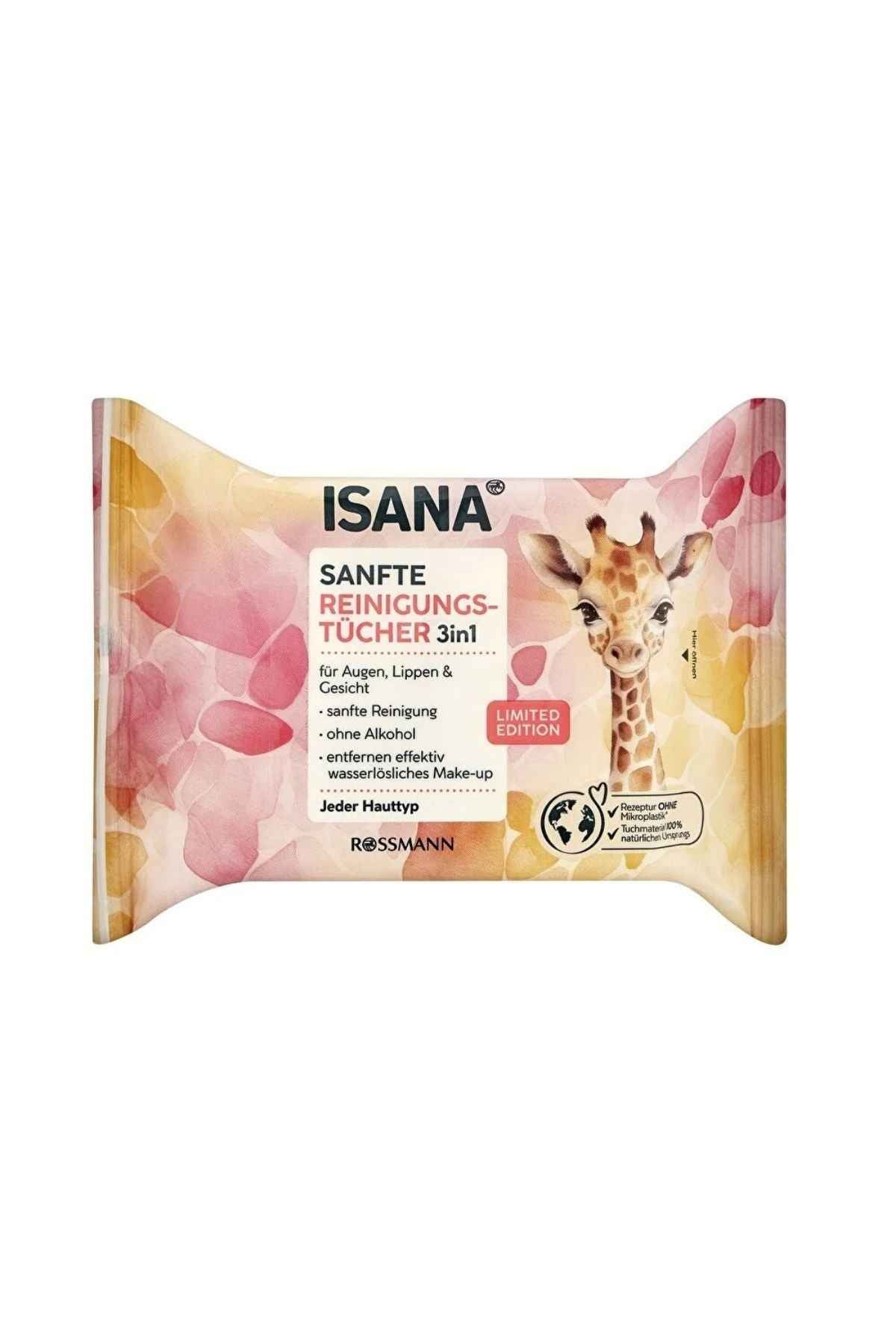 Yüz Temizleme Mendili Limited Edition 3'in1 25'Li