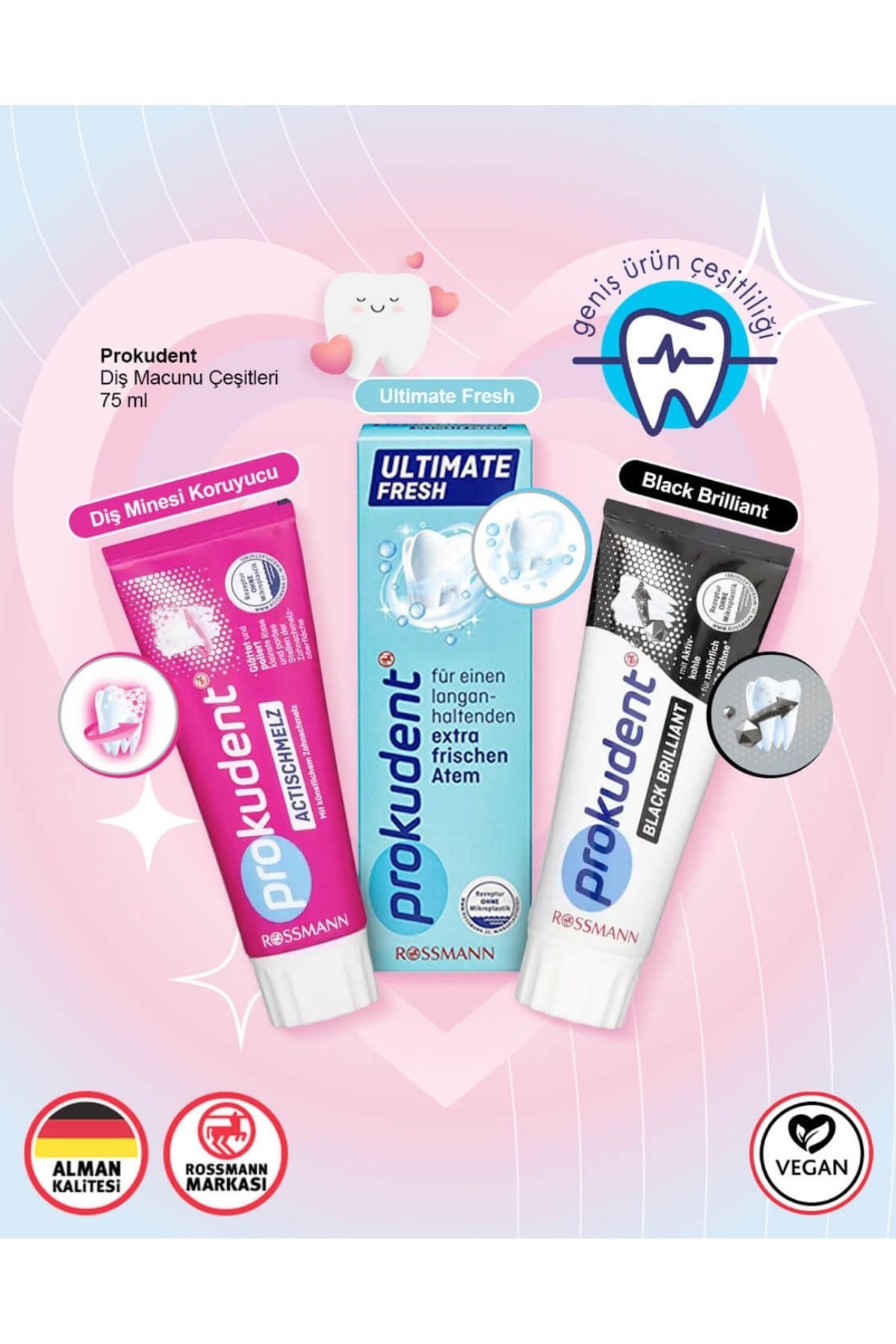 Diş Macunu 75 ml Black Brıllıant