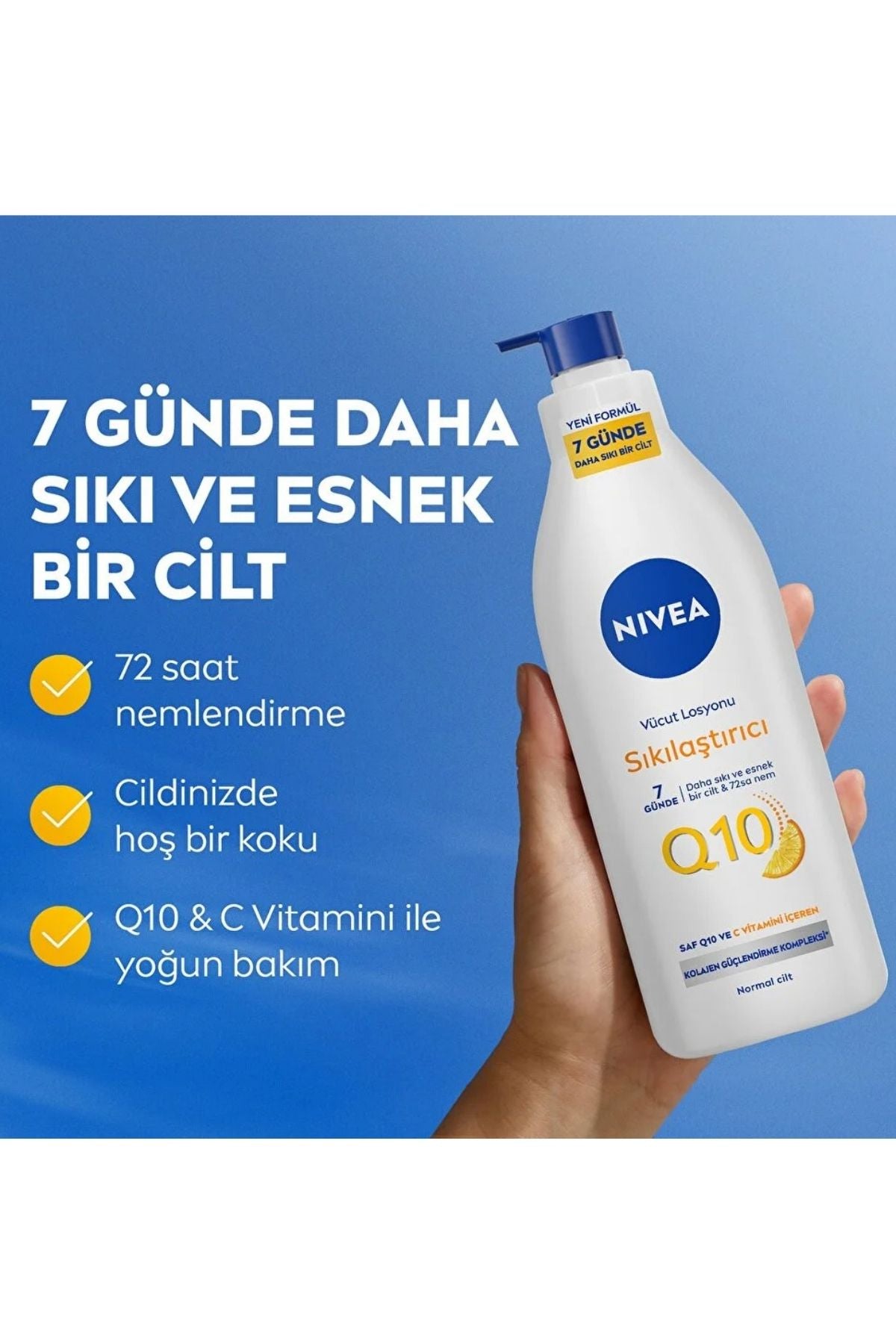 Q10 Sıkılaştırıcı ve Nemlendirici Vücut Losyonu 250 ml Ürün ikincil görseli
