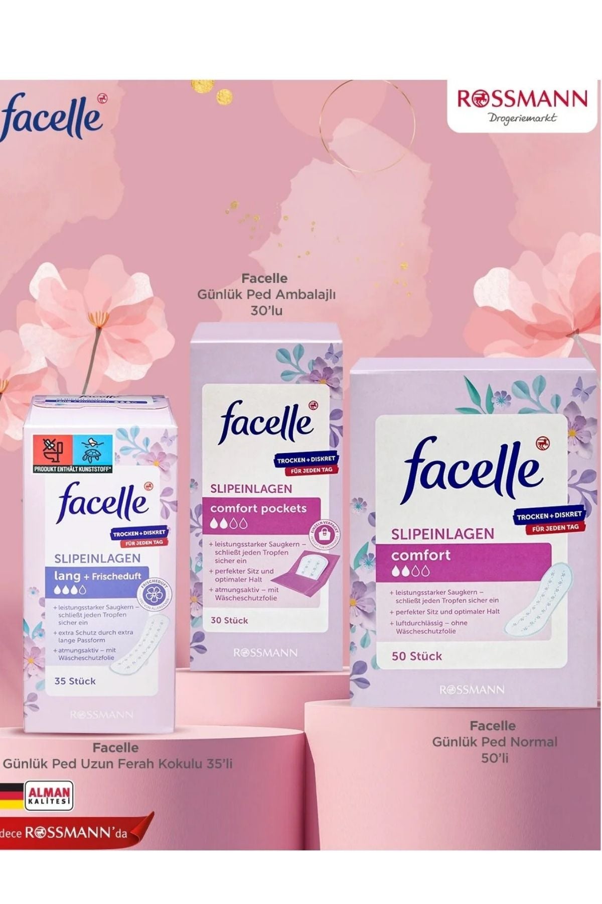 Günlük Ped Normal 30 Adet