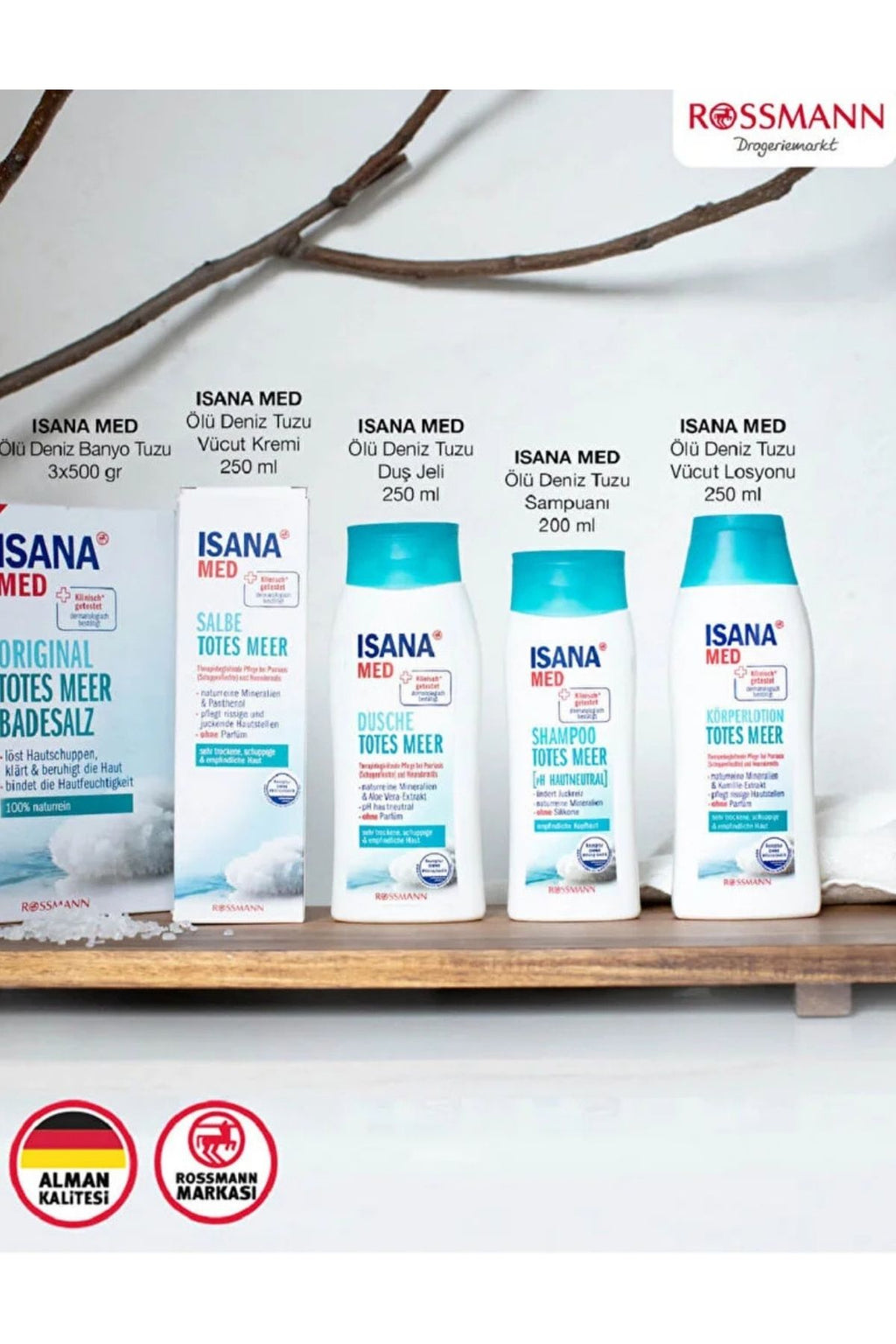 Şampuan Ölü Deniz Tuzu 200 Ml