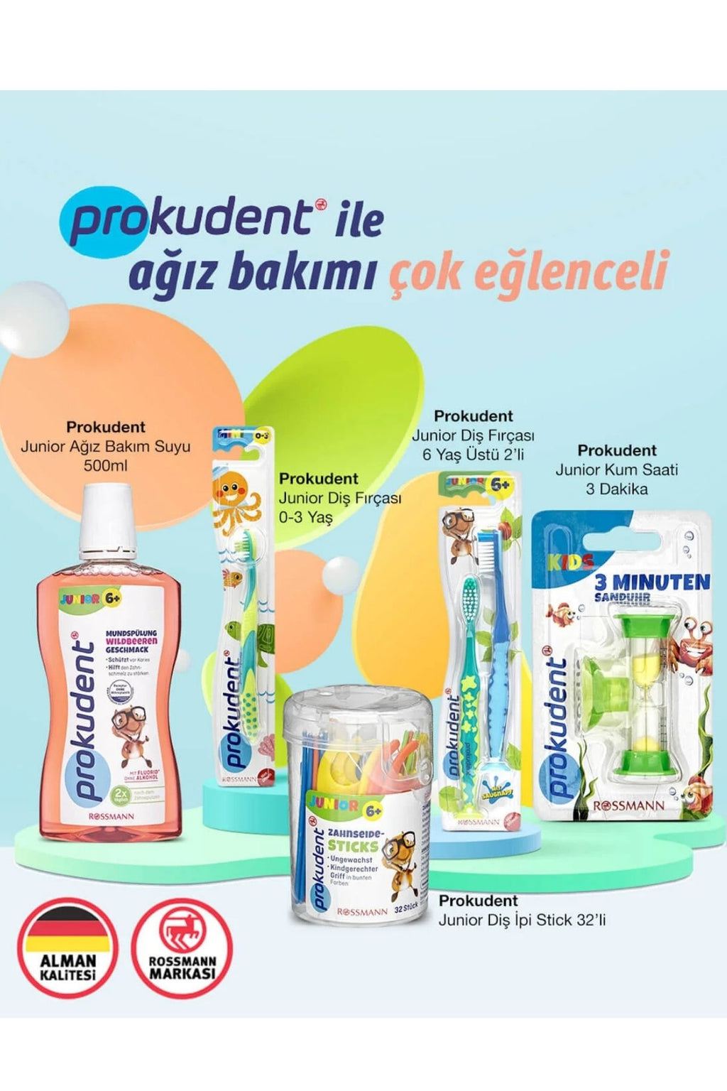 Çocuk Diş İpi 6 Yaş Üzeri 32 Adet